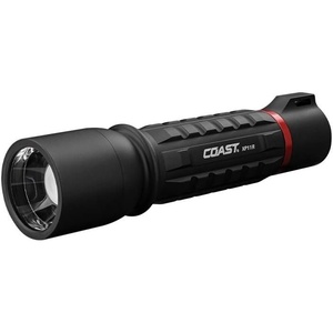 image:imageCoast XP11R 2600 Lumen USBC Rechargeable LED Flashlight with Slide Focusand Pure Beam Focusing Optic 4 Light Modes BlackBlack